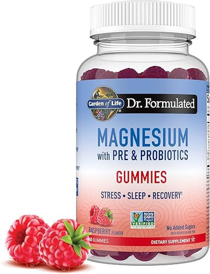 Magnesium Gummies Raspberry by Garden of Life
