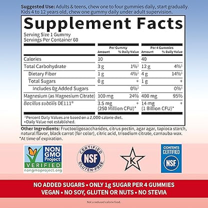 Magnesium Gummies Raspberry by Garden of Life