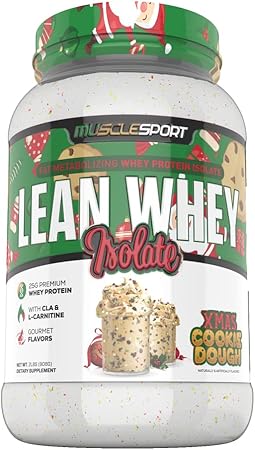 Lean Whey Protein XMas Cookie Dough by Muscle Sport