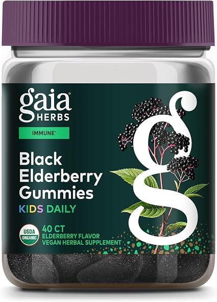 Elderberry Gummies for Kids by Gaia Herbs