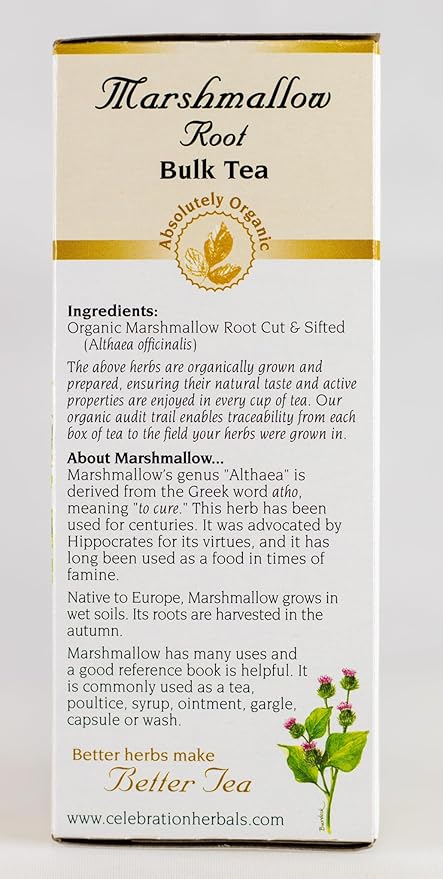 Marshmallow Leaf & Root Loose Tea by Celebration Herbals