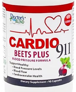 Cardio 911 Beets Plus Capsules by Doctor's Blend