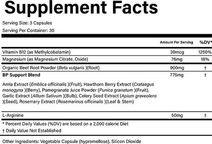 Cardio 911 Beets Plus Capsules by Doctor's Blend