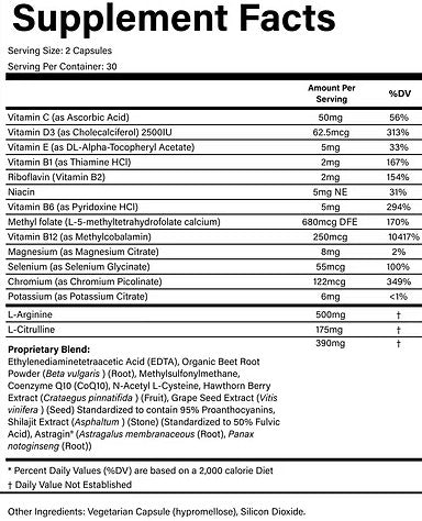 Cardio 911 Capsules by Doctor's Blend
