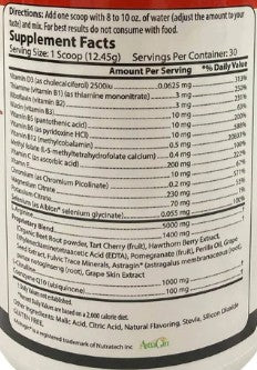 Cardio 911 Lemon Lime Powder by Doctor's Blend