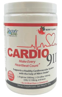 Cardio 911 Berry Powder by Doctor's Blend