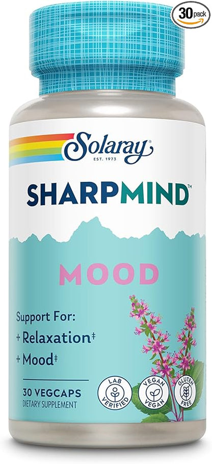 Sharpmind Mood Formula Capsules by Solaray