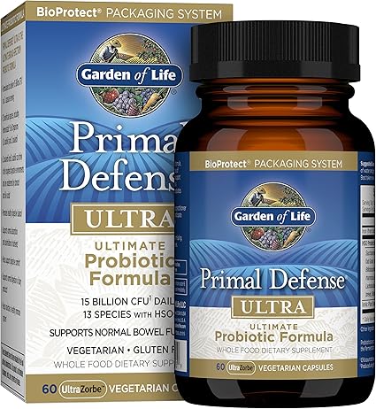 Primal Defense Ultra Probiotic Capsules by Garden of Life