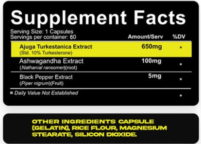 Raze Turkesterone Capsules by Repp Sports