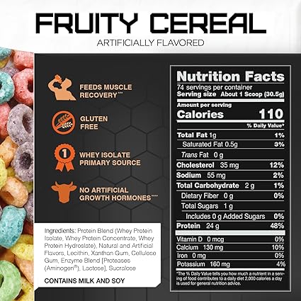 Rival Whey Fruity Cereal by Rivalus