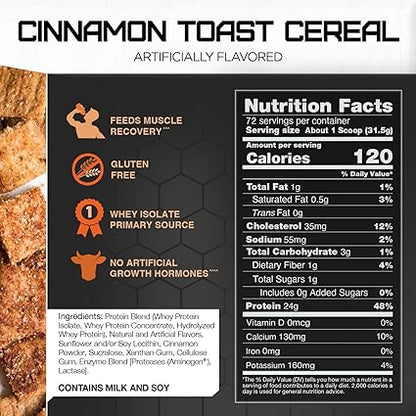 Rival Whey Cinnamon Toast by Rivalus