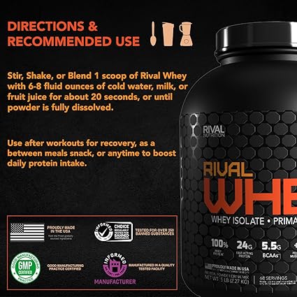 Rival Whey Cinnamon Toast by Rivalus – Wholesale Nutrition