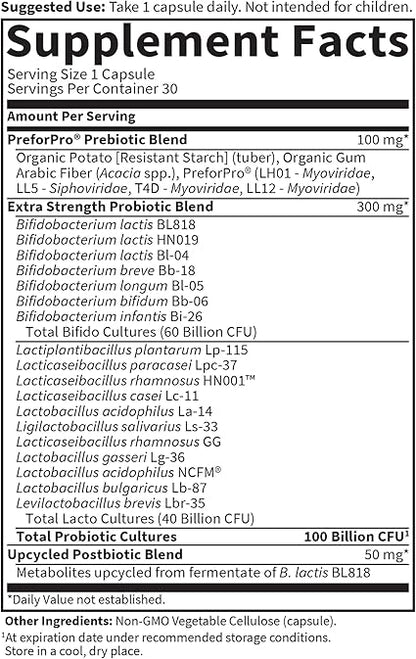 Extra Strength Probiotic Capsules by Garden of Life