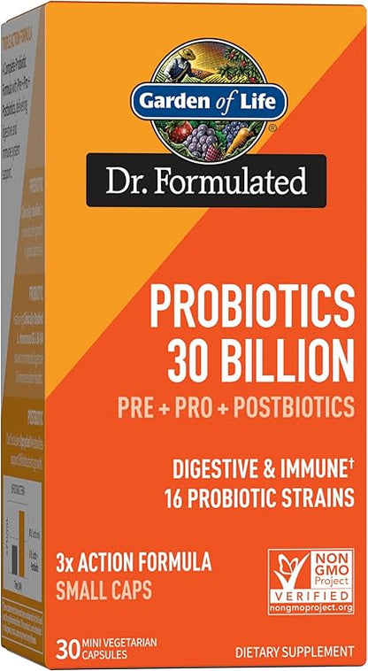 Probiotics 30 Billion Capsules by Garden of Life