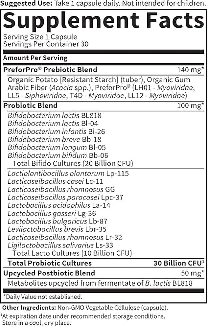 Probiotics 30 Billion Capsules by Garden of Life