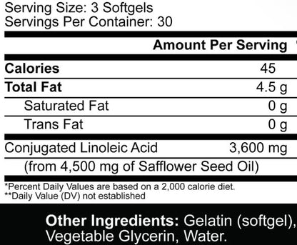 CLA Softgels by 5% Nutrition