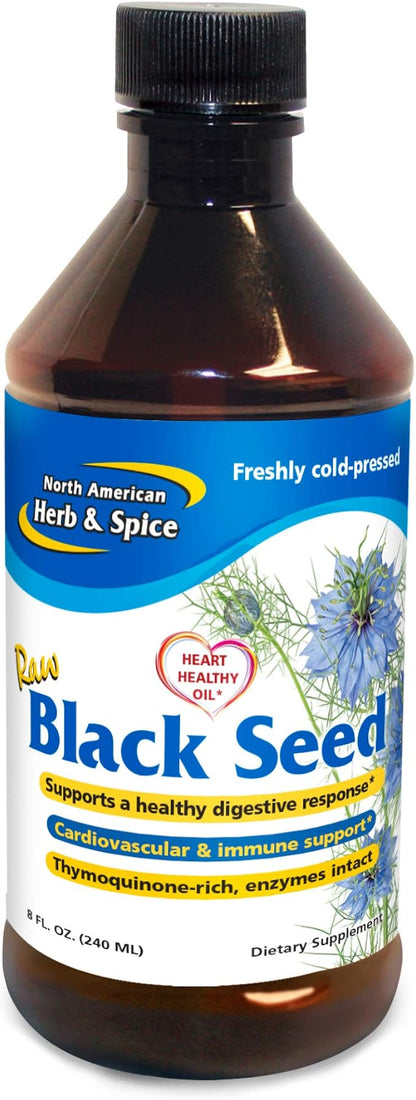 Black Seed Oil 8oz by North American Herb & Spice