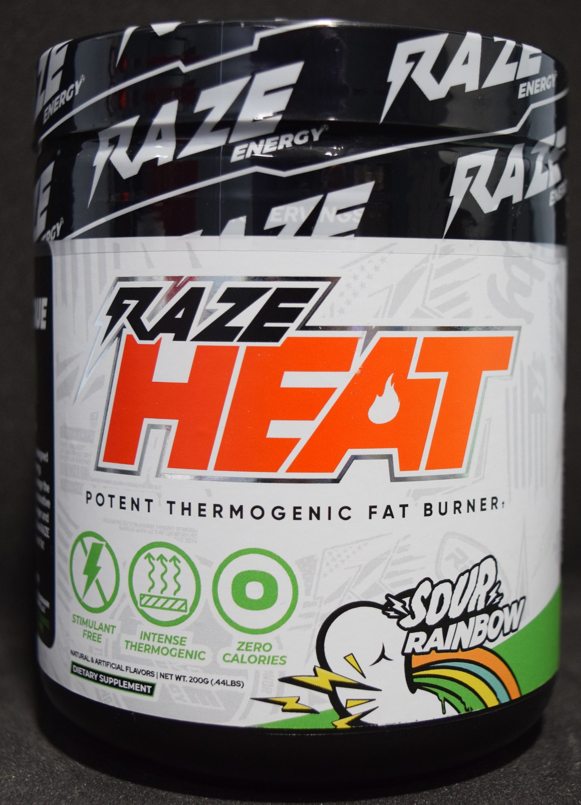 Raze Heat Thermo Powder Sour Rainbow Raze Heat Thermo Powder Sour Rainbow