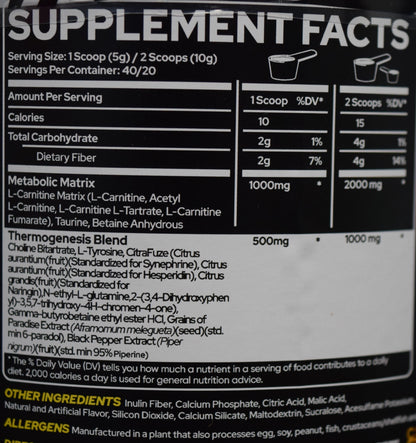 Raze Heat Thermo Powder Sour Rainbow