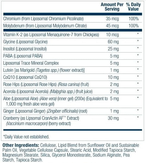 Liposomal Multivitamin Capsules for Women 50+ by Solaray