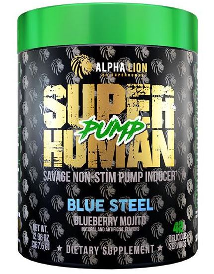 SuperHuman Pump Blue Steel by Alpha Lion