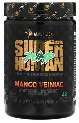SuperHuman Pump Mango Veiniac by Alpha Lion