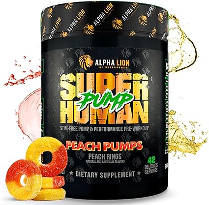 SuperHuman Pump Peach Pumps by Alpha Lion