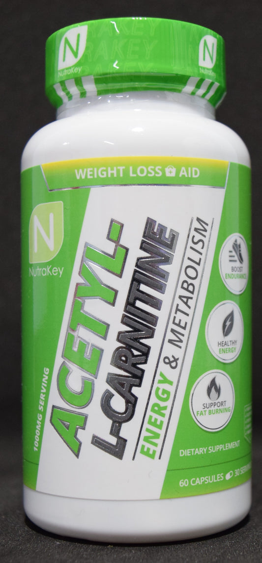 Nutrakey Acetyl L Carnitine 1000mg