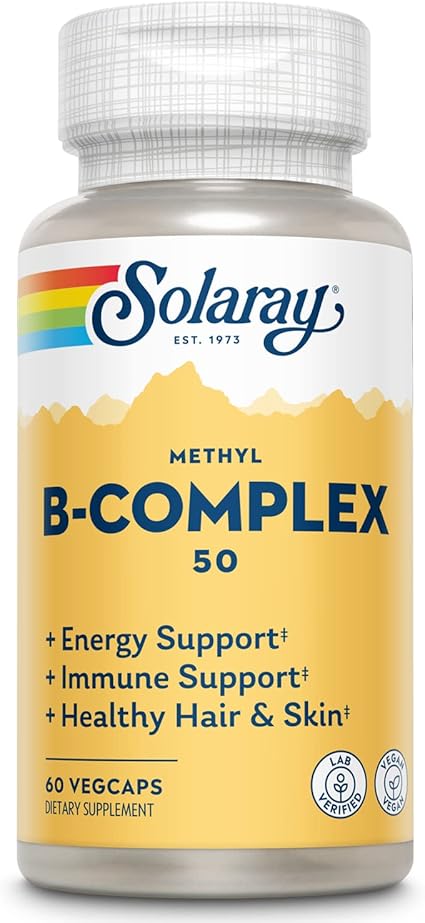 Methyl B-Complex 50mg Capsules by Solaray