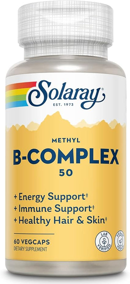 Methyl B-Complex 50mg Capsules by Solaray