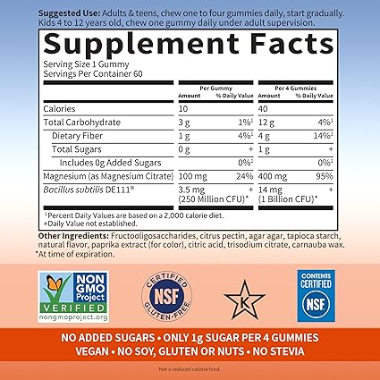 Magnesium Gummy Orange by Garden of Life