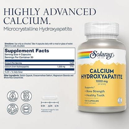 Calcium Hydroxyapatite Capsules by Solaray