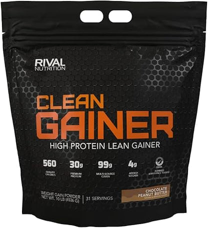 Clean Gainer Chocolate Peanut Butter by Rivalus