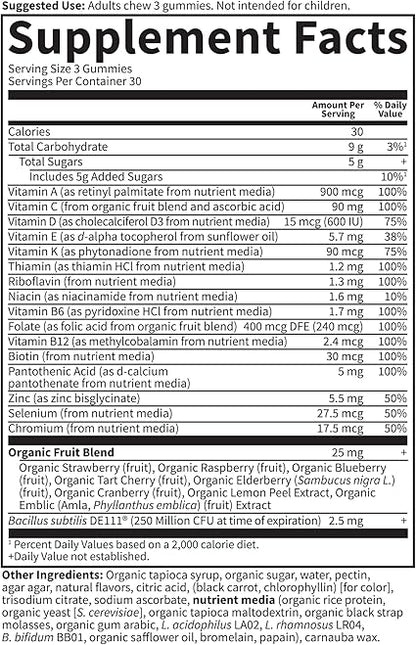Vitamin Code Men's Multivitamin Gummy by Garden of Life