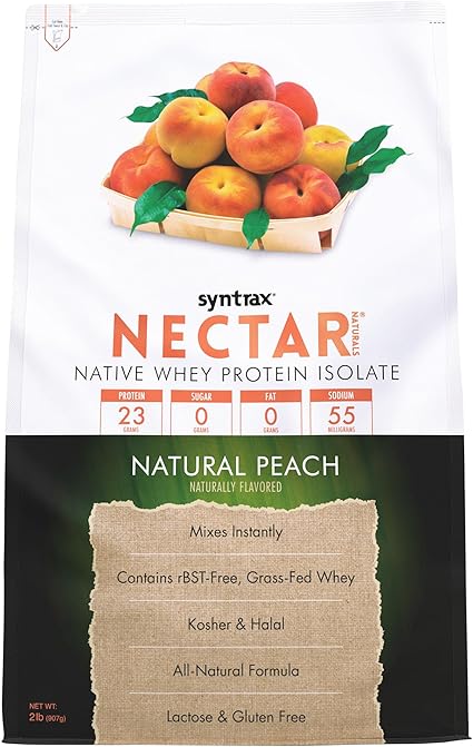 Nectar Natural Protein Peach by Syntrax