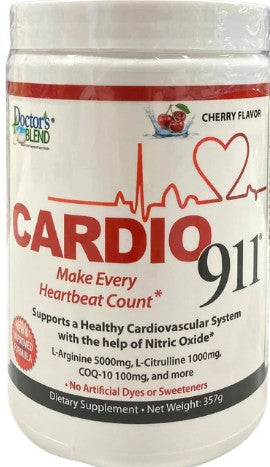 Cardio 911 Cherry Powder by Doctor's Blend