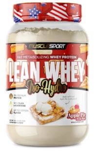 Lean Whey Protein Apple Pie A La Mode by Muscle Sport