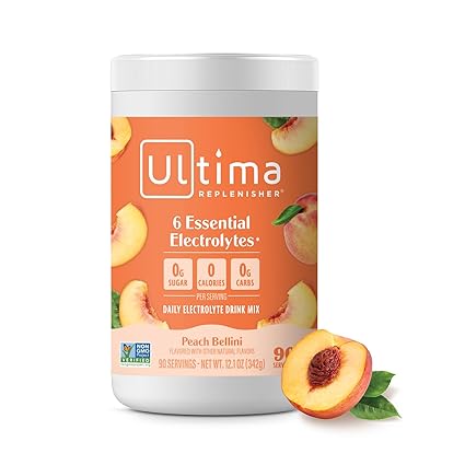 Electrolyte Powder Peach Bellini by Ultima