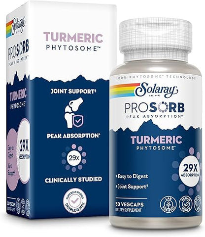 Turmeric Phytosome Capsules by Solaray