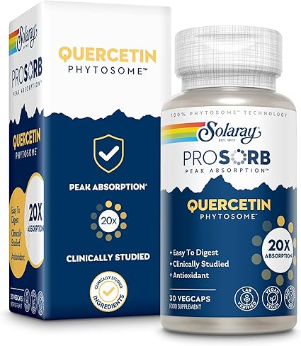 Quercetin Phytosome Capsules by Solaray