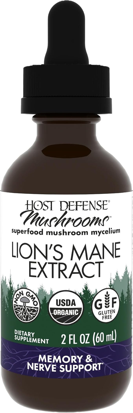 Lion's Mane Extract Liquid by Host Defense