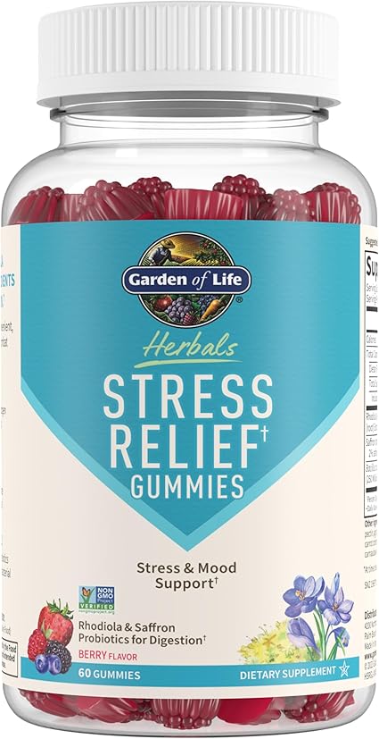 Stress Relief Berry Gummies by Garden of Life