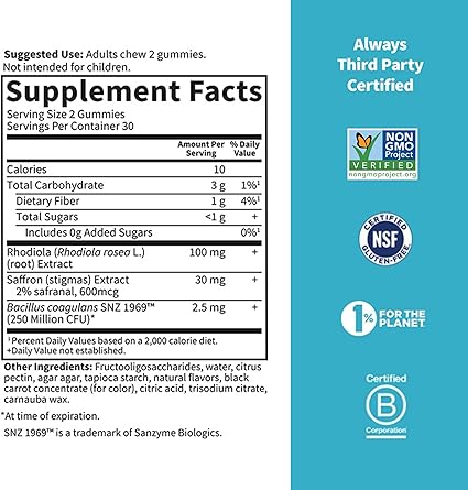 Stress Relief Berry Gummies by Garden of Life