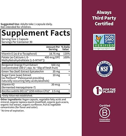 Heart Health Capsules by Garden of Life