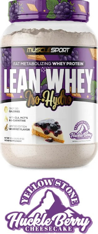 Lean Whey Protein Huckleberry Cake by Muscle Sport