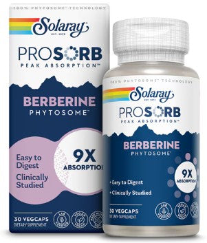 Berberine Phytosome Capsules by Solaray