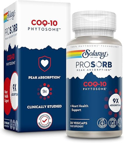 CoQ-10 Phytosome 200mg Capsules by Solaray