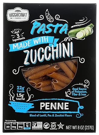 Zucchini Penne Pasta by Veggiecraft