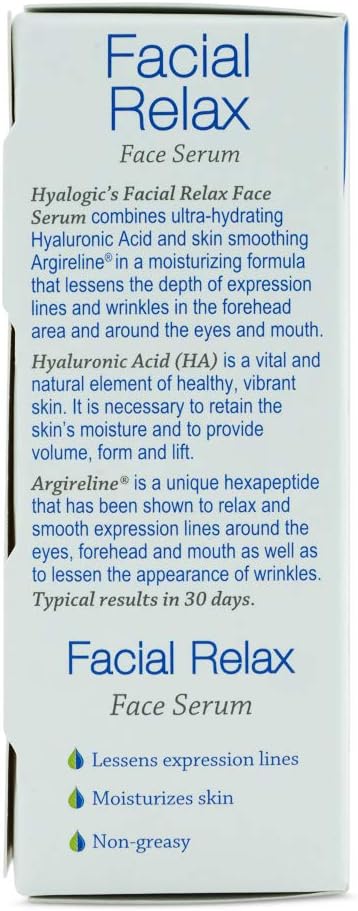 Facial Relax Serum by Hyalogic 0.47oz