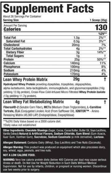 Lean Whey Protein Oatmeal Chocolate Chip Cookie by Muscle Sport